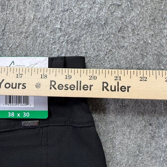 Greg Norman Golf Pants Men 38 x 30 Black Performance Straight Leg - Picture 11 of 16